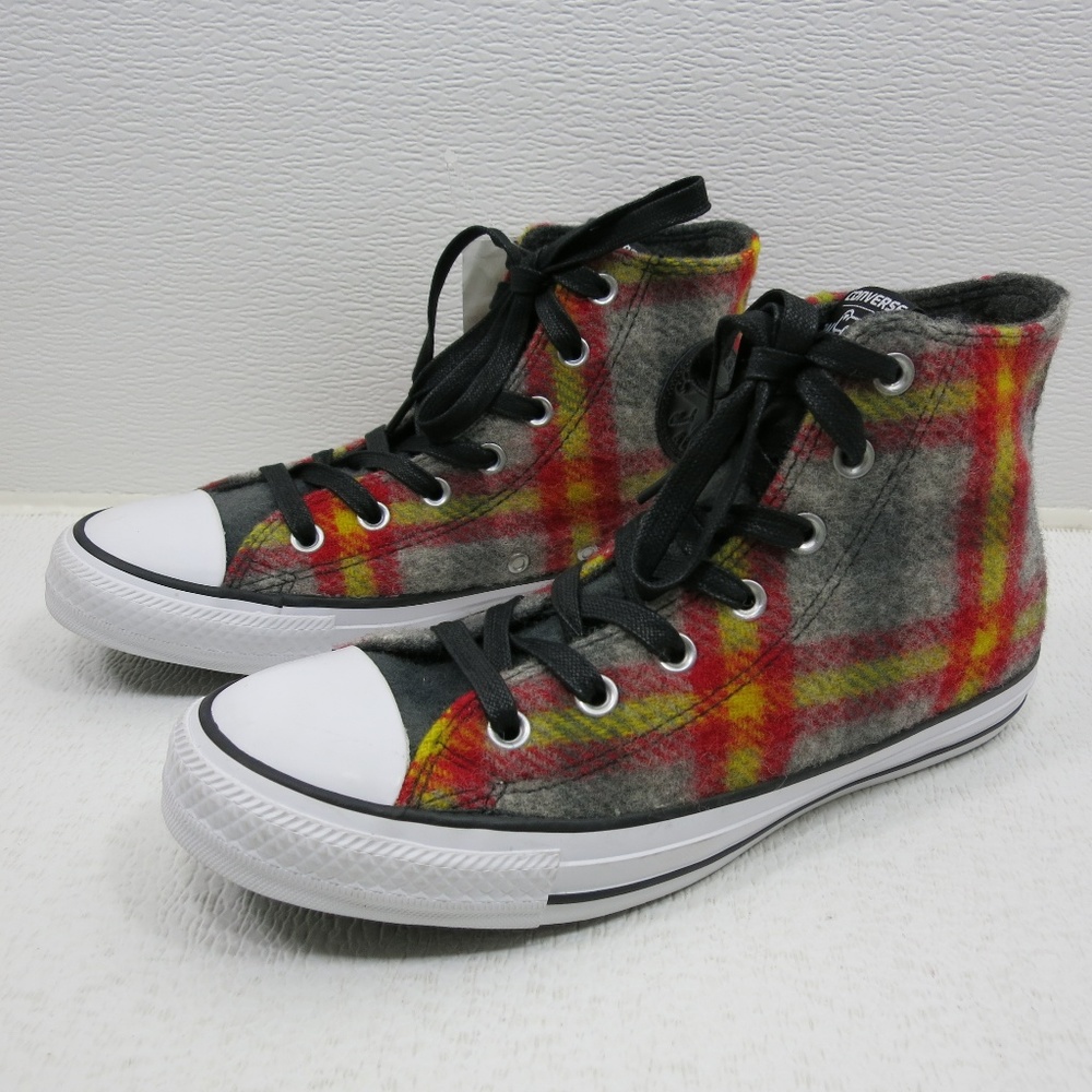 Converse NEW All Start Checked Wool Basketball 9 M